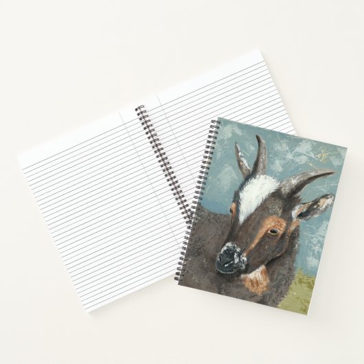 Boerderij Levensgrijze geit Notitieboek (Binnen)