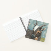 Boerderij Levensgrijze geit Notitieboek (Binnen)