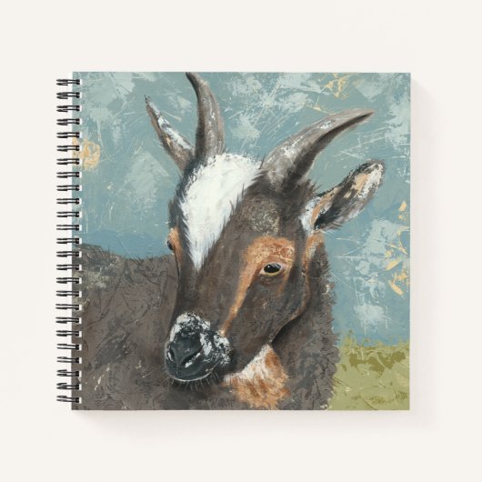 Boerderij Levensgrijze geit Notitieboek (Voorkant)