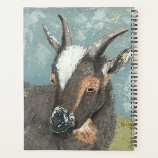 Boerderij Levensgrijze geit Planner (Achterkant)