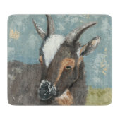 Boerderij Levensgrijze geit Snijplank (Voorkant)