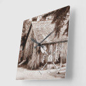 Boerderij Life Antiek Barn Vierkante Klok (Hoek)