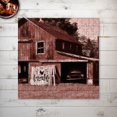 Boerderij Life Antiek Red Barn Legpuzzel