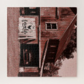 Boerderij Life Antiek Red Barn Legpuzzel (Horizontaal)