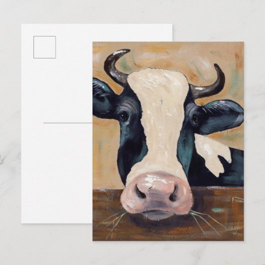 Boerderij Life - Gunther de Koe Briefkaart (Voorkant / Achterkant)