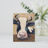 Boerderij Life - Gunther de Koe Briefkaart (Staand voorkant)