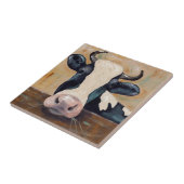 Boerderij Life - Gunther de Koe Tegeltje (Zijkant)