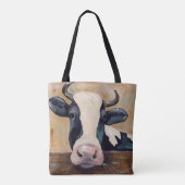Boerderij Life - Gunther de Koe Tote Bag (Achterkant)