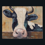 Boerderij Life - Gunther the Cow Puzzel<br><div class="desc">Boerderij Life-Gunther door Jade Reynolds. Met een close-up van een bankrake koe.</div>