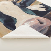 Boerderij Life - Gunther the Cow Sherpa Deken (3/4)