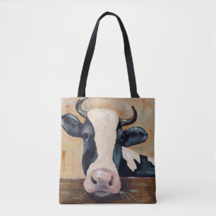 Boerderij Life - Gunther the Cow Tote Bag