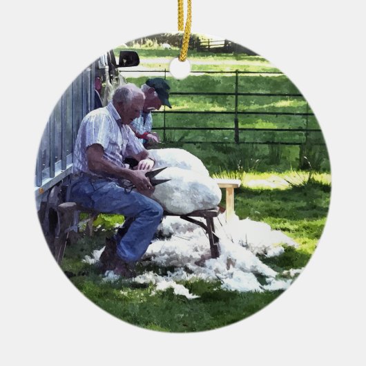 BOERDERIJ LIFE KERAMISCH ORNAMENT (Voorkant)