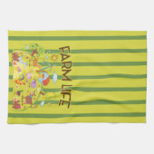 Boerderij Life Kitchen Towel Theedoek (Horizontaal)
