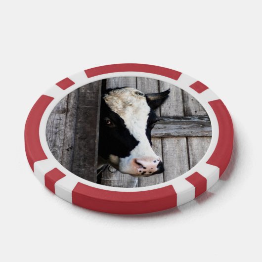 Boerderij Life Koe Poker Chips (Enkel)