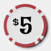 Boerderij Life Koe Poker Chips (Achterkant)