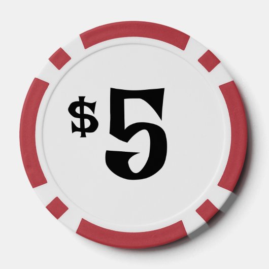 Boerderij Life Koe Poker Chips (Achterkant)