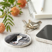 Boerderij Life Koe Sleutelhanger (Zijkant)