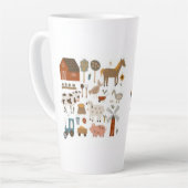 Boerderij Life Latte Mok (Linkerhoek)