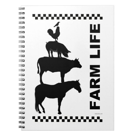BOERDERIJ LIFE NOTITIEBOEK (Voorkant)