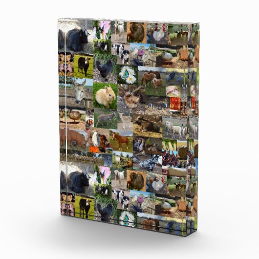 Boerderij Life Photo Collage Fotoblokken (Rechts)