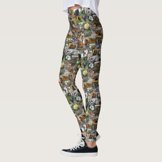Boerderij Life Photo Collage Leggings (Links)