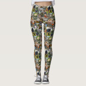 Boerderij Life Photo Collage Leggings (Voorkant)