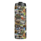 Boerderij Life Photo Collage Thermosbeker (Voorkant)