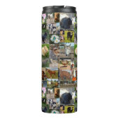Boerderij Life Photo Collage Thermosbeker (Achterkant)