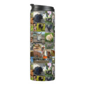 Boerderij Life Photo Collage Thermosbeker (Geroteerd rechts)