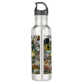 Boerderij Life Photo Collage Waterfles (Achterkant)