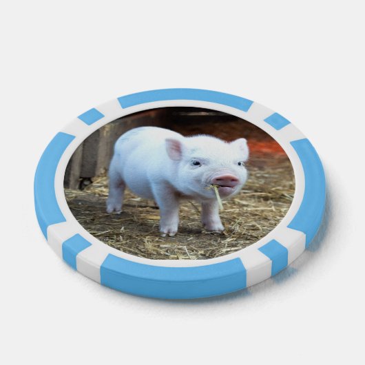 Boerderij Life Pig Poker Chips (Enkel)