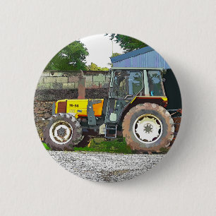 BOERDERIJ LIFE RONDE BUTTON 5,7 CM