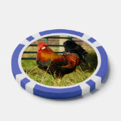 Boerderij Life Rooster Poker Chips (Enkel)