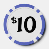 Boerderij Life Rooster Poker Chips (Achterkant)