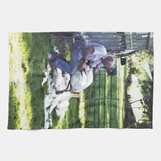 BOERDERIJ LIFE THEEDOEK (Horizontaal)