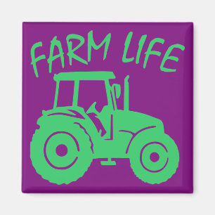 Boerderij Life Tractor #USAPatriotGraphics © Magneet