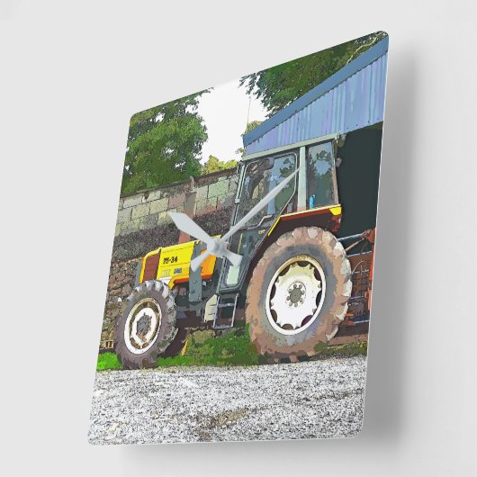 BOERDERIJ LIFE VIERKANTE KLOK (Hoek)