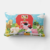 Boerderij Lumbar Pillow Kussen (Voorkant)