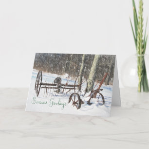  Boerderij Machines in de Kaart van de Sneeuwkerst