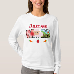 Boerderij Mam Birthday   Barnyard Birthday T-shirt