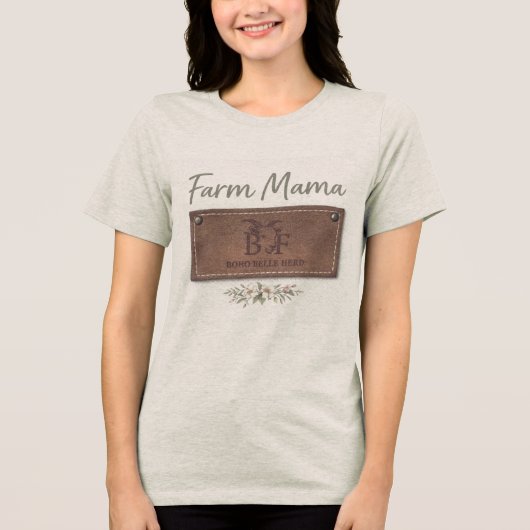 Boerderij Mama T-shirt (Voorkant)