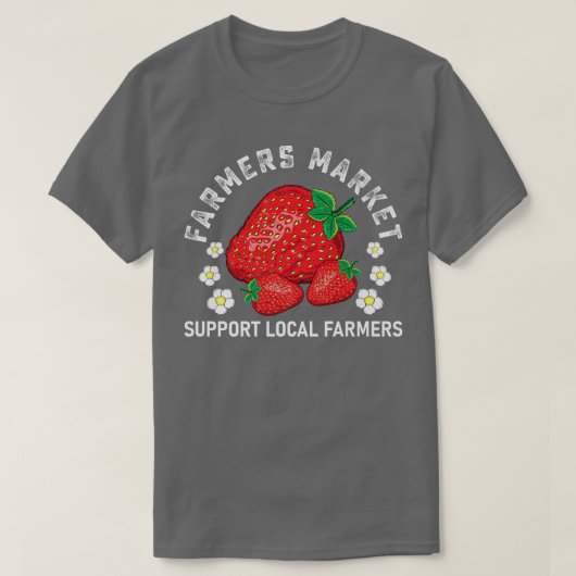 Boerderij Markt Tuinboomkwekers Delicious Fr. T-shirt (Design voorkant)