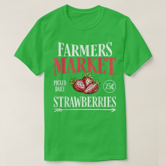 Boerderij Markt Tuinboomkwekers Delicious Fr. T-shirt (Design voorkant)