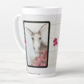 Boerderij Meisjeskunst de heer Hee Haw Latte Mok (Linkerhoek)