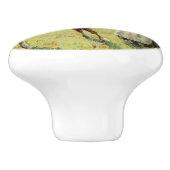  Boerderij Meisvoerkalf Keramische Knop (Zijkant)