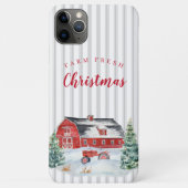 BOERDERIJ met kerst- en smaaktest Case-Mate iPhone Case (Achterkant)