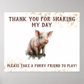 Boerderij met staafkop poster (Voorkant)