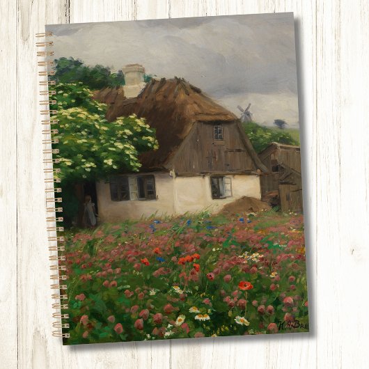 Boerderij met weidebloemen planner
