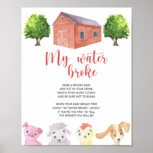 Boerderij - Mijn vliezen zijn gebroken Poster