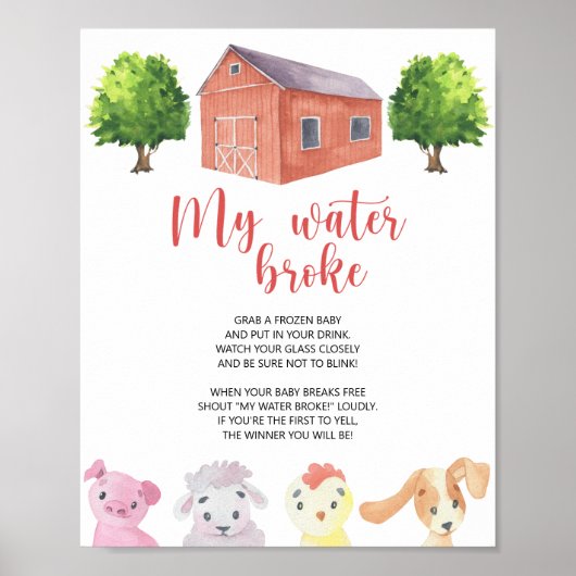 Boerderij - Mijn vliezen zijn gebroken Poster (Voorkant)